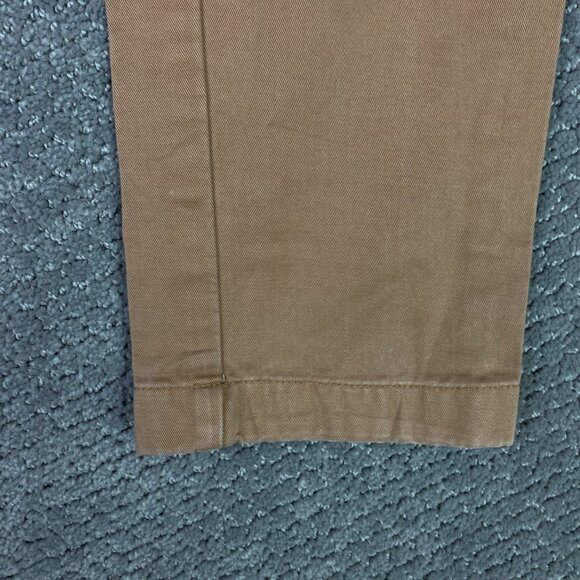 Peter Manning Slim Fit Chino Pants Men's 29 x 27 Measures 29 x 26 Brown Cotton - Picture 5 of 14